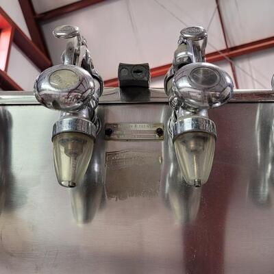 Lot 277: Vintage 1950's The BASTIAN BLESSING CO. Fountain Soda Machine Dispenser System Untested 