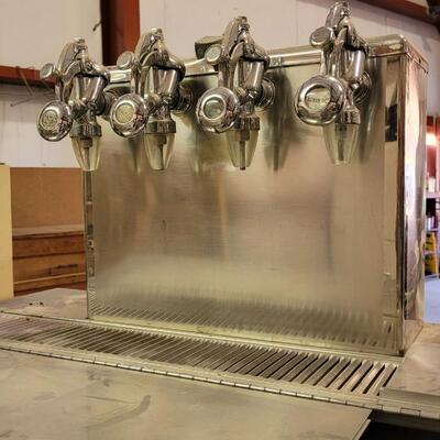 Lot 277: Vintage 1950's The BASTIAN BLESSING CO. Fountain Soda Machine Dispenser System Untested 