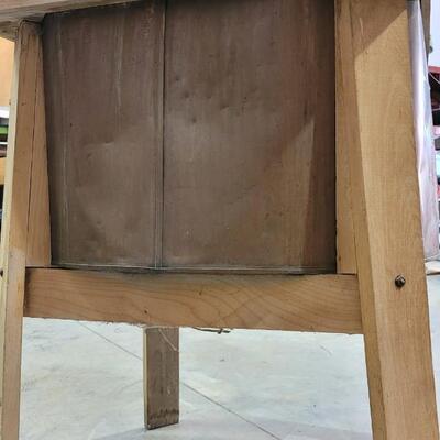 Lot 284: Antique Vacuum Washer w/ Original Copper Tub and Wood Stand