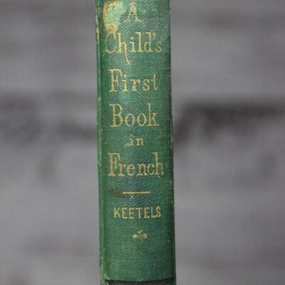 Vintage A Child's Illustrated First Book in French by Jean Keetels