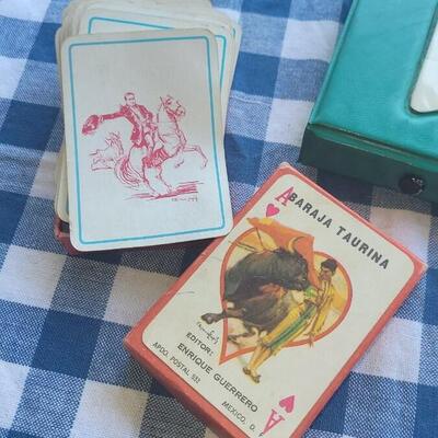 Lot 293: Vintage Cards and Dominos