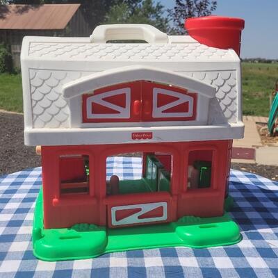 Lot 300: Fisher Price Flip Open Barn