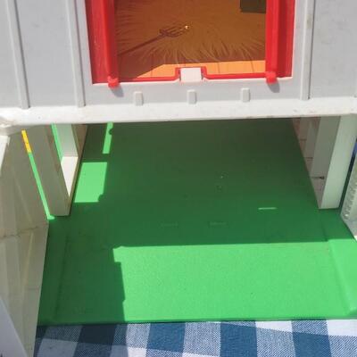 Lot 302: Vintage Fisher Price Barn
