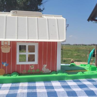 Lot 302: Vintage Fisher Price Barn