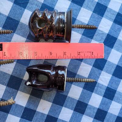 Lot 328: Vintagr Ceramic Insulators