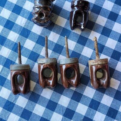 Lot 328: Vintagr Ceramic Insulators