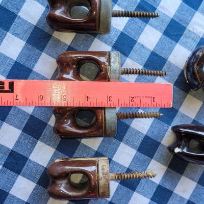 Lot 328: Vintagr Ceramic Insulators