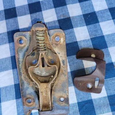 Lot 341: Old Farm Handle Hardware 