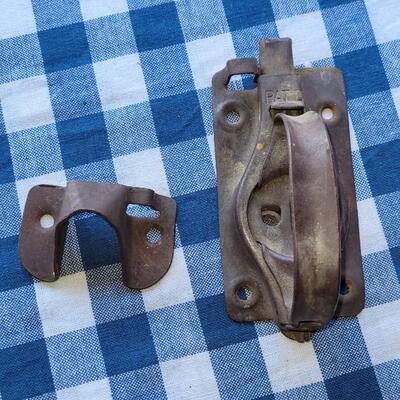 Lot 341: Old Farm Handle Hardware 