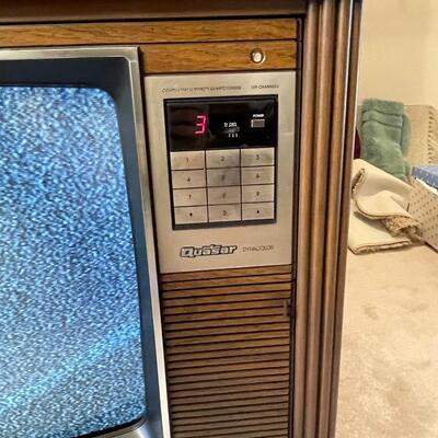 Lot 223  Quasar Console Color TV
