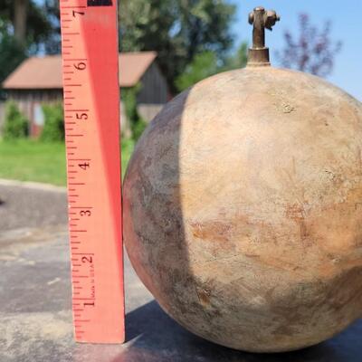 Lot 342: Copper Float Ball Valve