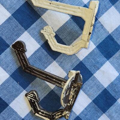 Lot 343: Antique Decorative Hooks