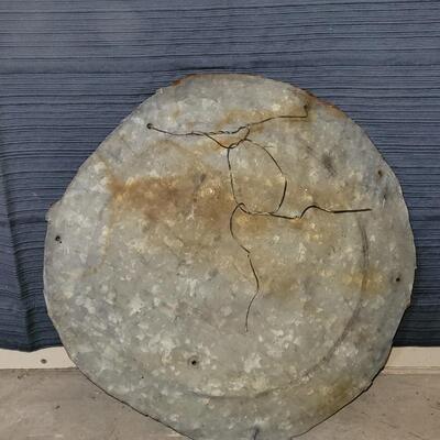 Lot 344: Old Metal Tin Sign