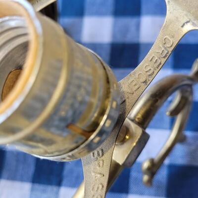 Lot 349: (2) Brass Wall Lamps