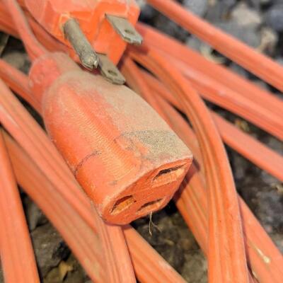Lot 355: Orange Extension Cord