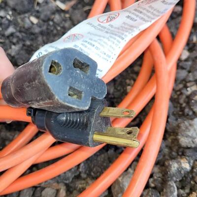 Lot 356: Orange Extension Cord