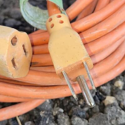 Lot 357: Orange Extension Cord