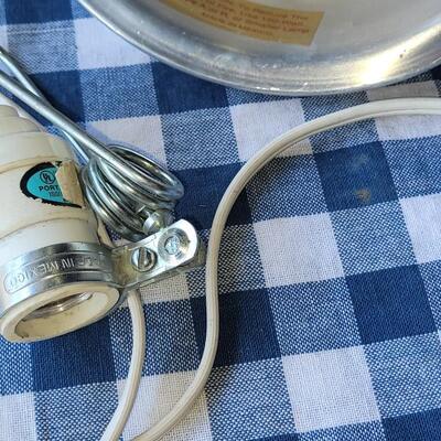 Lot 358: Clamp Light (shade not currently attached) 