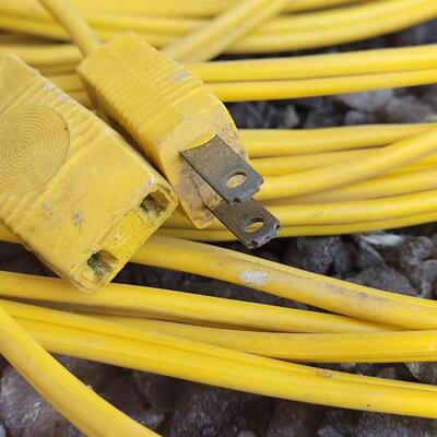 Lot 359: Yellow Extension Cord