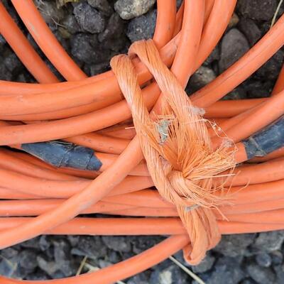 Lot 360: Orange Extension Cord 