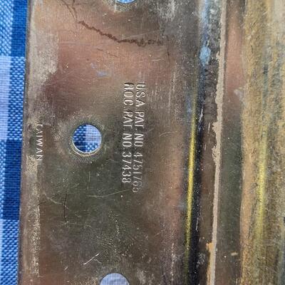 Lot 365: Heavy Duty Brass Hinges