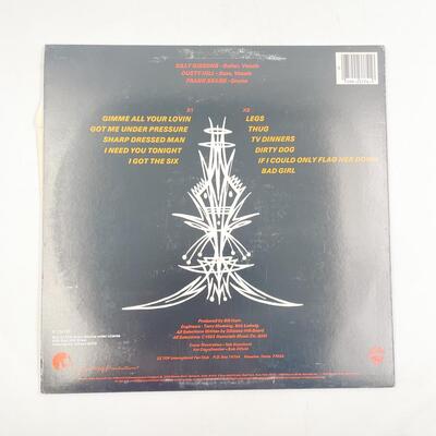 ZZ TOP â€œELIMINATORâ€ VINYL RECORD