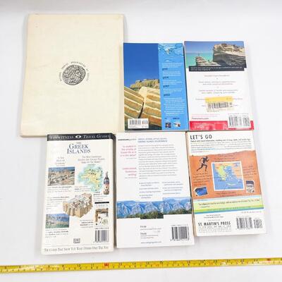 GREECE TRAVEL BOOK LOT