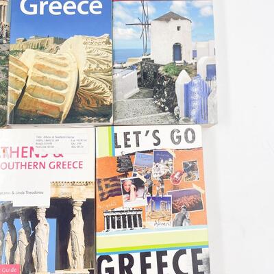 GREECE TRAVEL BOOK LOT