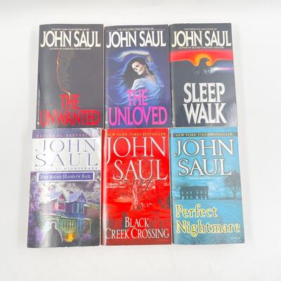 JOHN SAUL BOOK LOT #1
