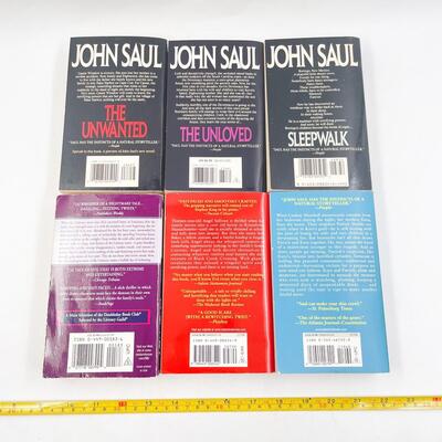 JOHN SAUL BOOK LOT #1