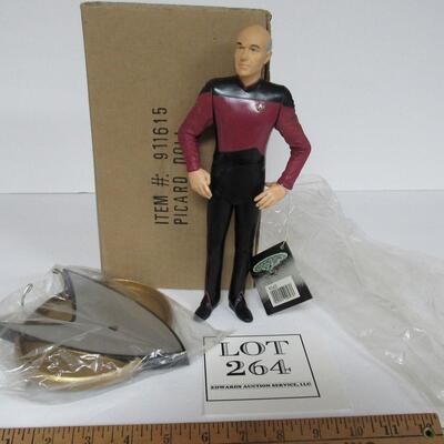 Capt. Jean-Luc Picard 1982 Figure on Stand, MIP