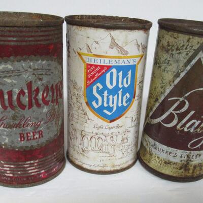 Lot of 30+ Year Old Beer Cans Mixed Lot
