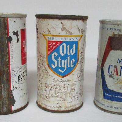 Lot of 30+ Year Old Beer Cans Mixed Lot