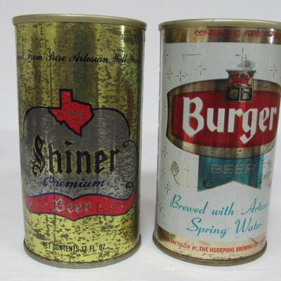 Lot of 30+ Year Old Beer Cans Mixed Lot