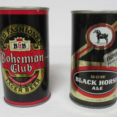 Lot of Misc Vintage Beer Cans 30+ Years Old Each, Flat Tops, More