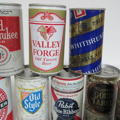 Lot of Misc Vintage Beer Cans 30+ Years Old