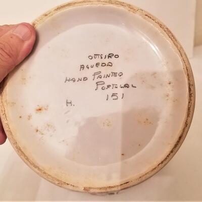 Lot #39  Decorative porcelain Urn with Asian Styling