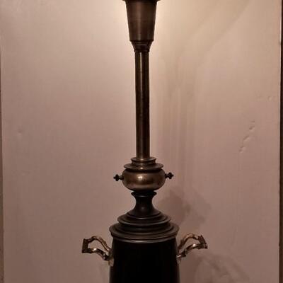 Lot #40  Vintage Torchiere Style Lamp