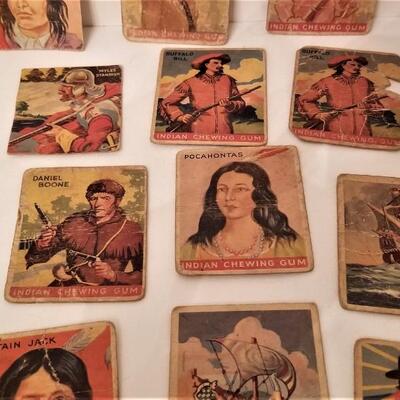 Lot #41  Group of 18 Indian Chewing Gum Trading Cards, plus 2 additional (1933) 