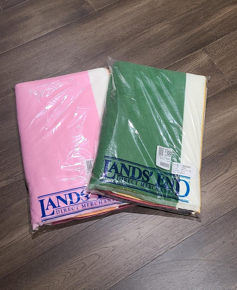 Lot 12 New Lands End Beach Towels.