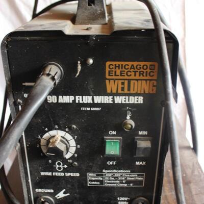 90 AMP WELDER AND CART STAND