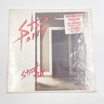 STEVE PERRY â€œSTREET TALKâ€ VINYL RECORD 