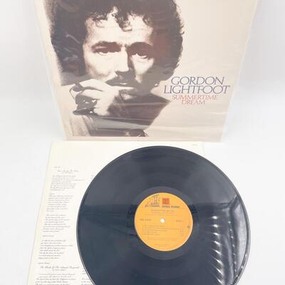 GORDON LIGHTFOOT â€œSUMMERTIME DREAMâ€ VINYL RECORD