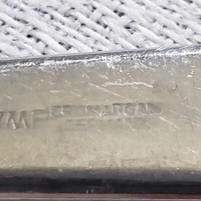 MCM mid century modern salad spoon and fork Cromargan 