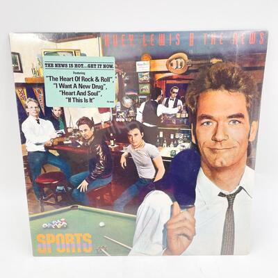 *SEALED* HUEY LEWIS AND THE NEWS â€œSPORTSâ€ VINYL RECORD