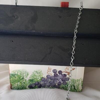 Handmade hand-painted vintage birdhouse