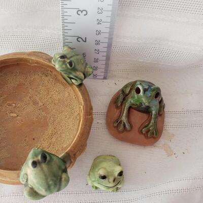 Small frog collection