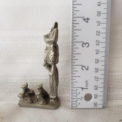 Collection of miniature sculptures 