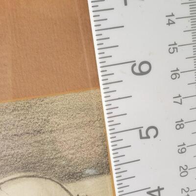 Original pencil drawing by Peg 