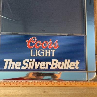 Vintage 1980s Coors Light Menu Board